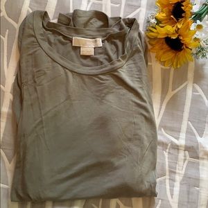 Michael Kors light green top